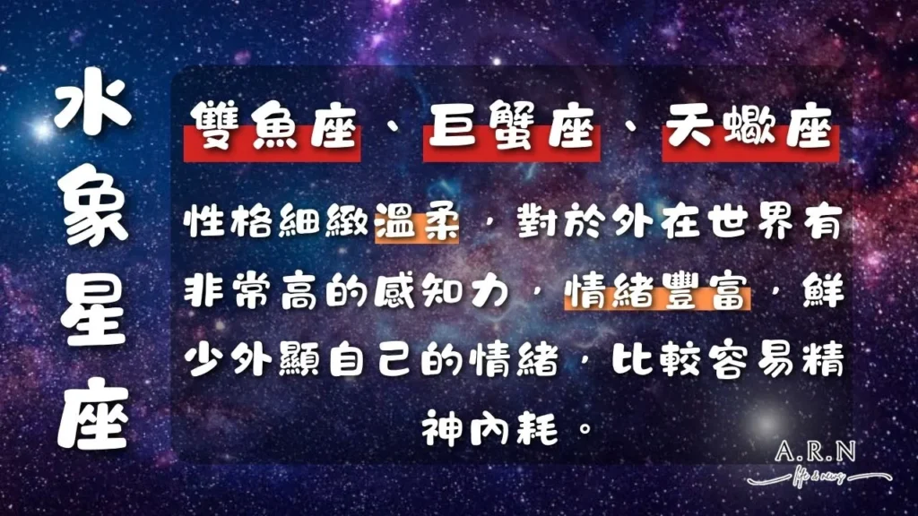 四象星座特質